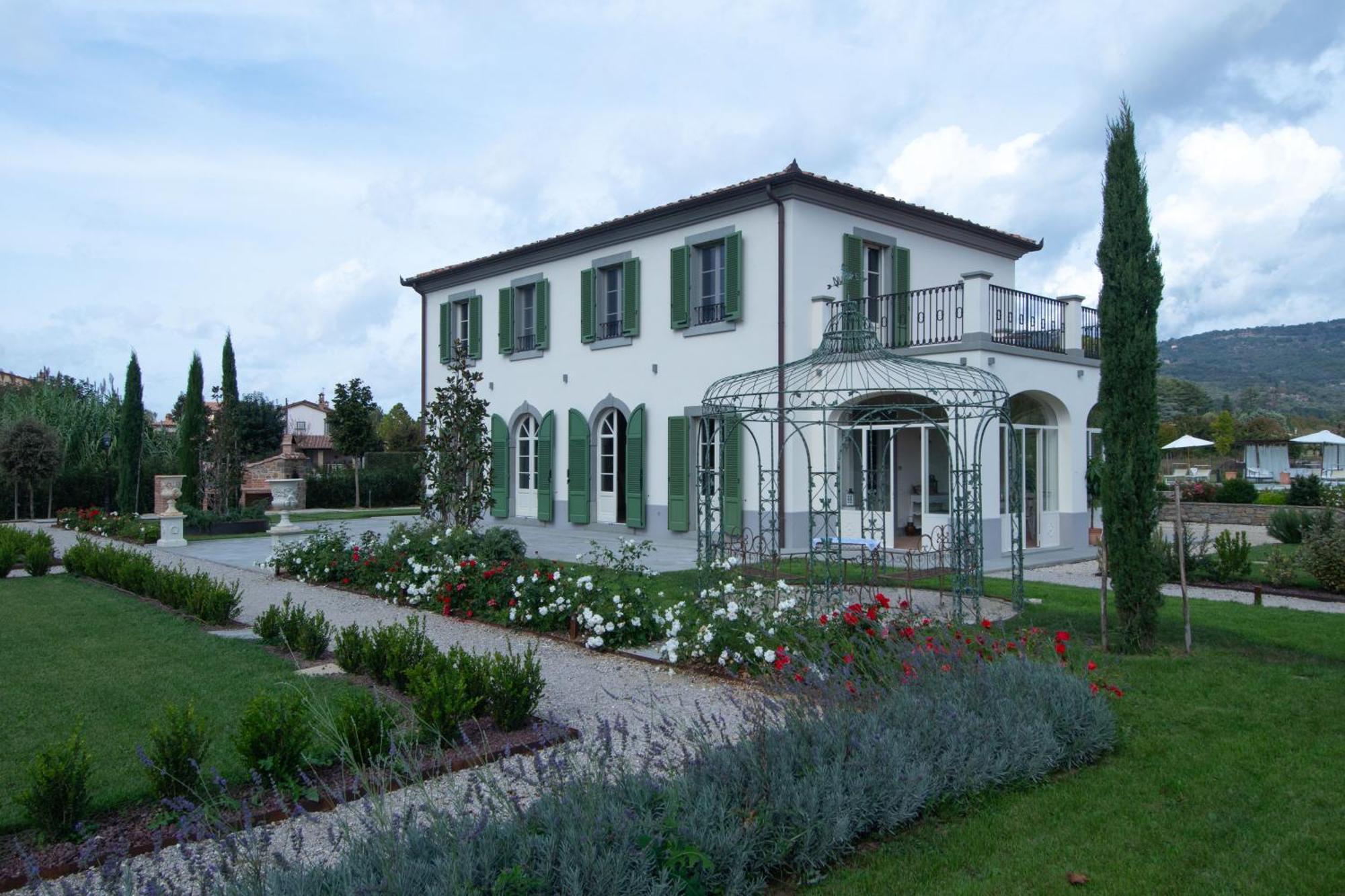 Villa La Corte Cortona Exterior foto